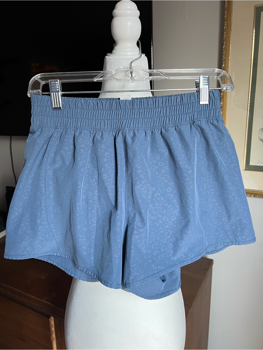 Marika Dusty Blue Women's Athletic Shorts